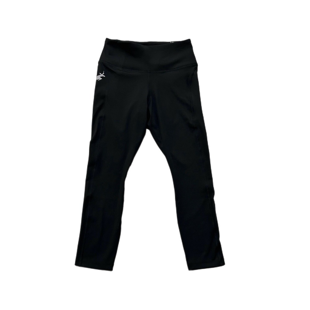 Nike Women's Leggings Epic Fast Tight Fit Mid Rise Crop‎ Black Size Small NEW